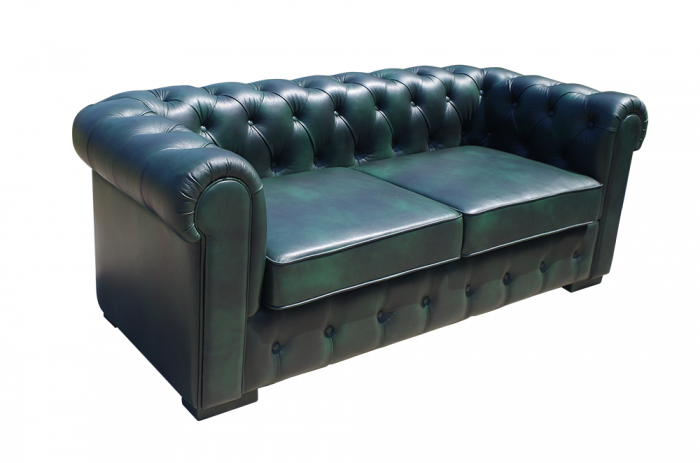 Прямой кожаный диван «Манчестер» – изображение 1