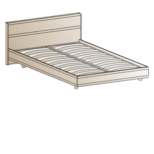 Полуторная кровать (1,4x2,0) КР-2002 – изображение 5