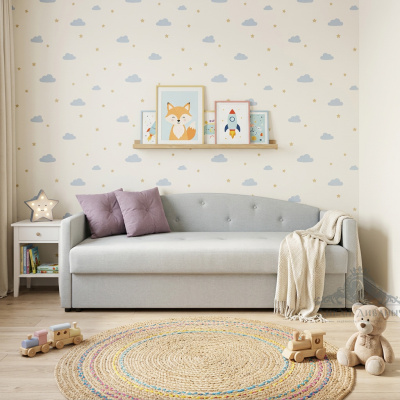 Тахта «Анна» серая