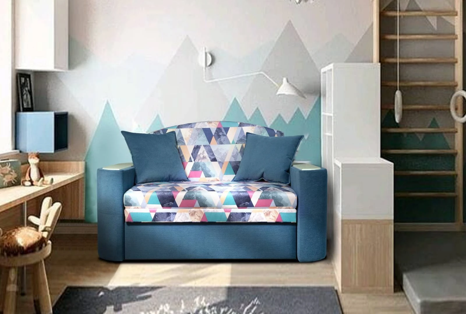 Малогаборитный диван «Кроха» плюс L 1 – изображение 1