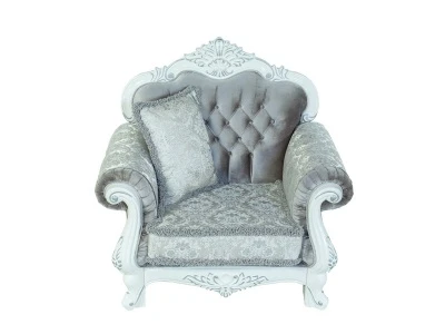 Кресло «Илона» серебро