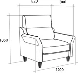 Кресло «Софт» стандарт – изображение 3