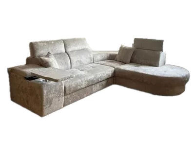 Угловой диван «Браво Комфорт» белый