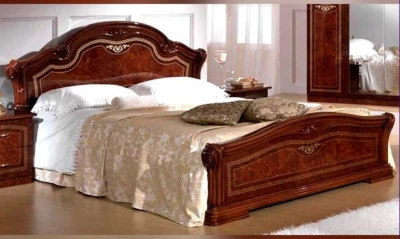 Двуспальная кровать Ирина орех