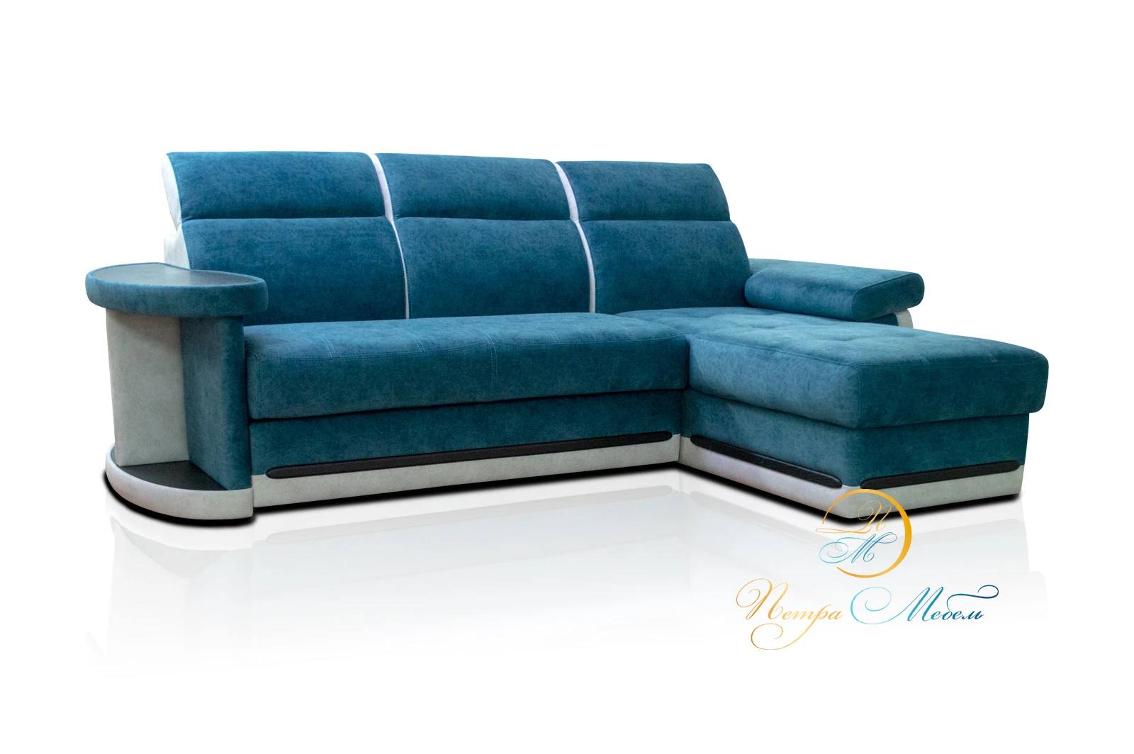 Угловой диван «Браво Люкс»  стол – изображение 1