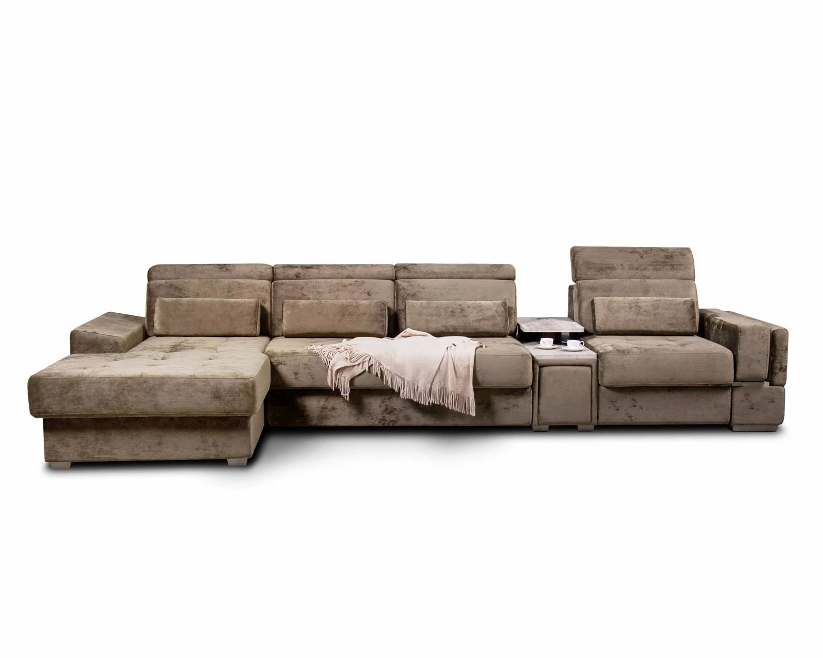 Угловой диван «Гранд» раскладной с тумбой  – изображение 13